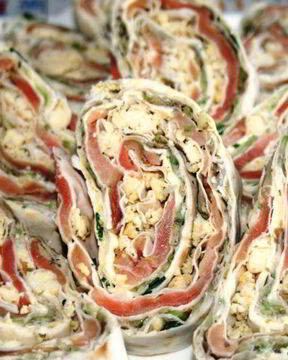 Лаваш с маслом