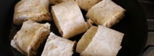 лаваш с начинкой. Шаг 7