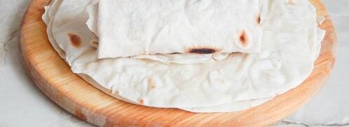 лаваш с сосиской и сыром. Шаг 3