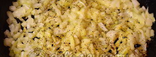 лаваш с сыром и луком. Шаг 2