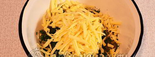 лаваш с сыром и луком. Шаг 5