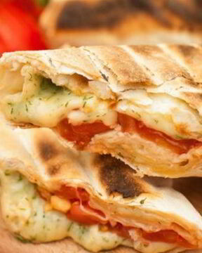 Лаваш с укропом