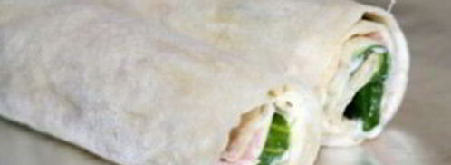 лаваш с ветчиной. Шаг 4