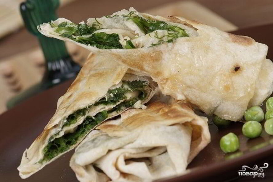 Рецепт лаваша с зеленью по-армянски