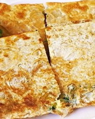 Лаваш с зеленью