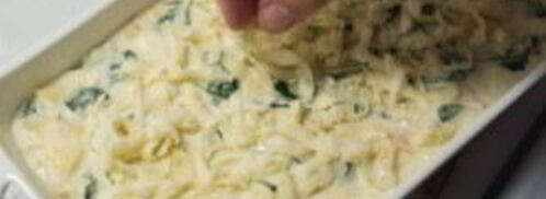 лаваш со шпинатом и сыром. Шаг 2