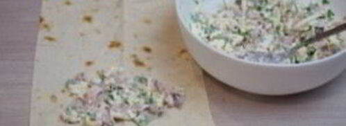 лаваш в кляре. Шаг 5