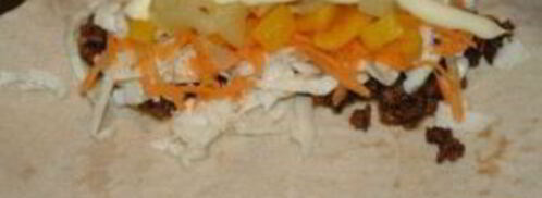 лаваш в микроволновке. Шаг 2