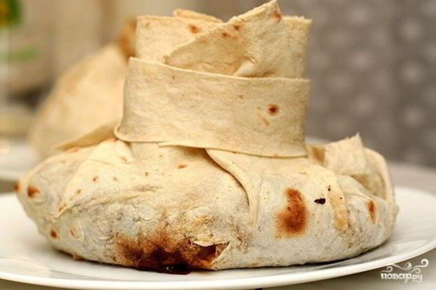 Рецепт мяса в армянском лаваше