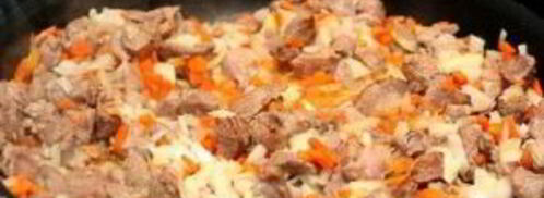 мясо в армянском лаваше. Шаг 2