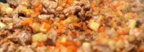 мясо в армянском лаваше. Шаг 4