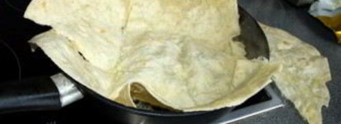 обжаренный лаваш. Шаг 2