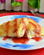 Рулетики из лаваша с творогом жареные на сковороде