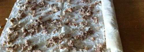 рыбный рулет из лаваша. Шаг 8