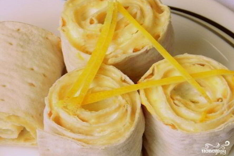 Рецепт сладкого лаваша