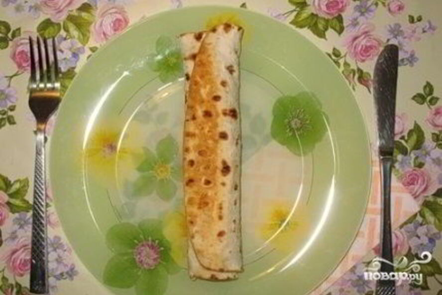 Рецепт сосисок в лаваше жареные