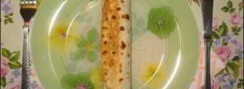 сосиски в лаваше жареные. Шаг 4