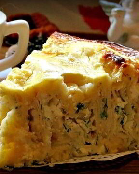 Улитка из лаваша с творогом