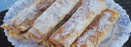 яблоки в лаваше. Шаг 9