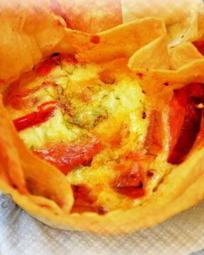 Завтрак в лаваше