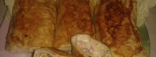 жареный лаваш. Шаг 8