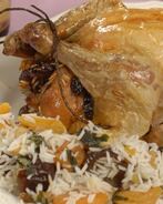 Амич с зелеными лепешками