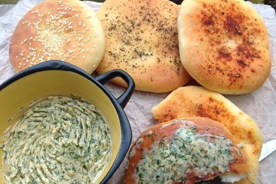 Рецепт дрожжевых лепешек