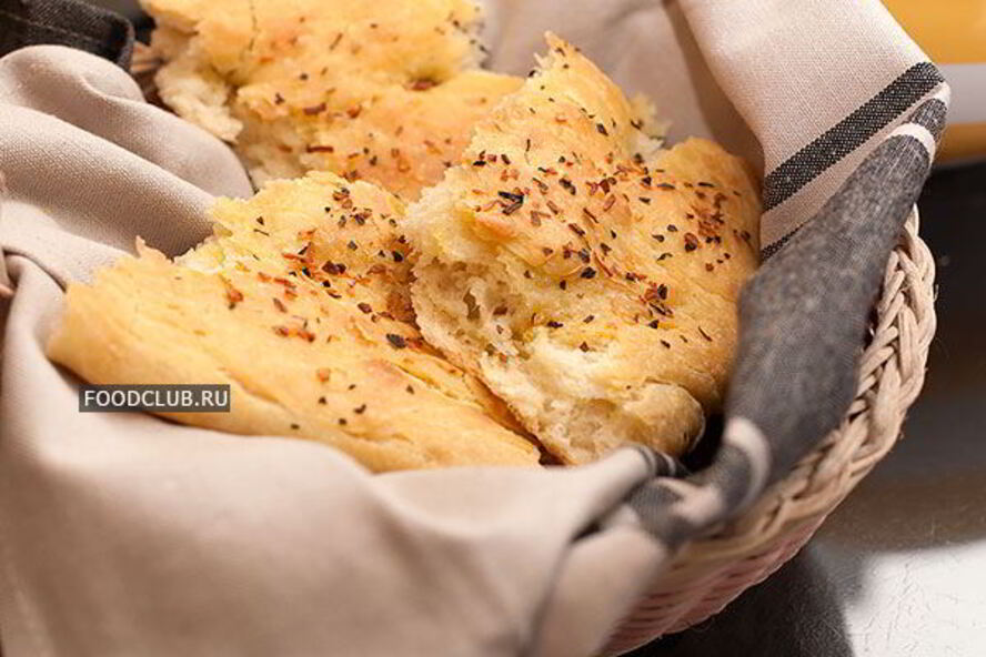 Рецепт фокаччи с оливковым маслом
