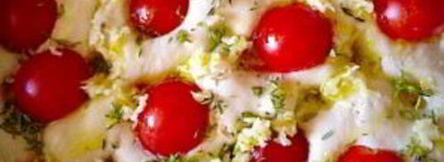 фокачча с помидорами черри. Шаг 5