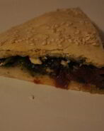 Фокачча с вялеными помидорами, козьим сыром