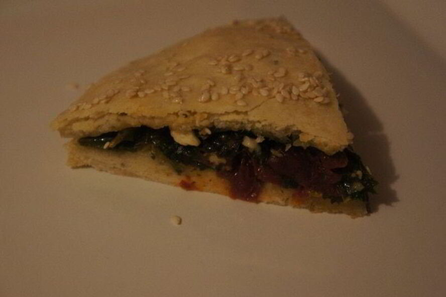 Рецепт фокаччи с вялеными помидорами, козьим сыром