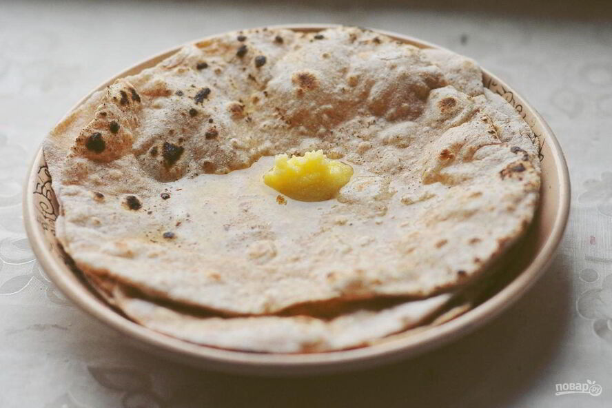 Рецепт индийской лепешки