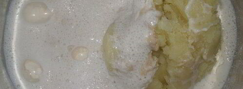 картофельная фокачча с жареным луком и маком. Шаг 3