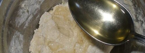 картофельная фокачча с жареным луком и маком. Шаг 4