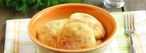 картофельные лепешки с укропом. Шаг 11