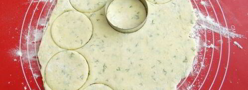 картофельные лепешки с укропом. Шаг 8