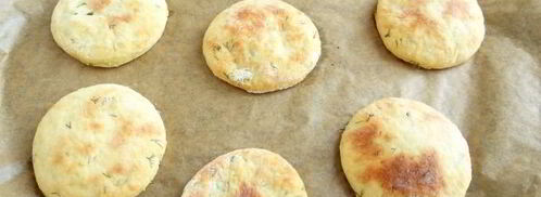 картофельные лепешки с укропом. Шаг 10