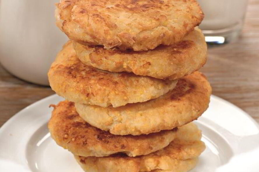 Рецепт лепешек из кукурузной крупы