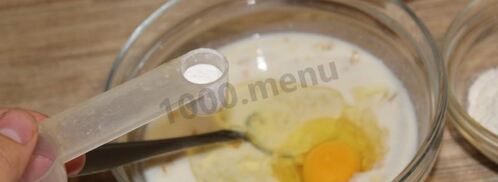 лепешки из овсяных хлопьев. Шаг 5