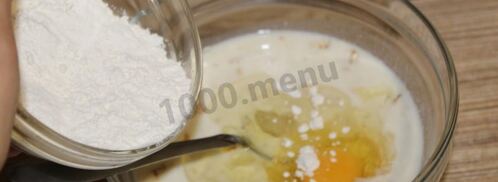 лепешки из овсяных хлопьев. Шаг 7