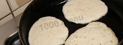 лепешки из овсяных хлопьев. Шаг 9