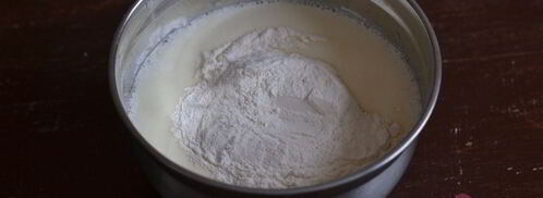лепешки на кефире. Шаг 4