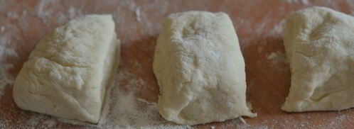 лепешки на кефире. Шаг 6