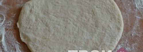 лепешки на кефире. Шаг 7