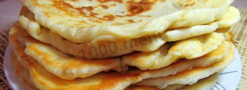 лепешки на молоке. Шаг 15