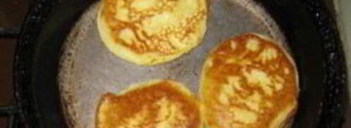 лепешки на сметане. Шаг 5