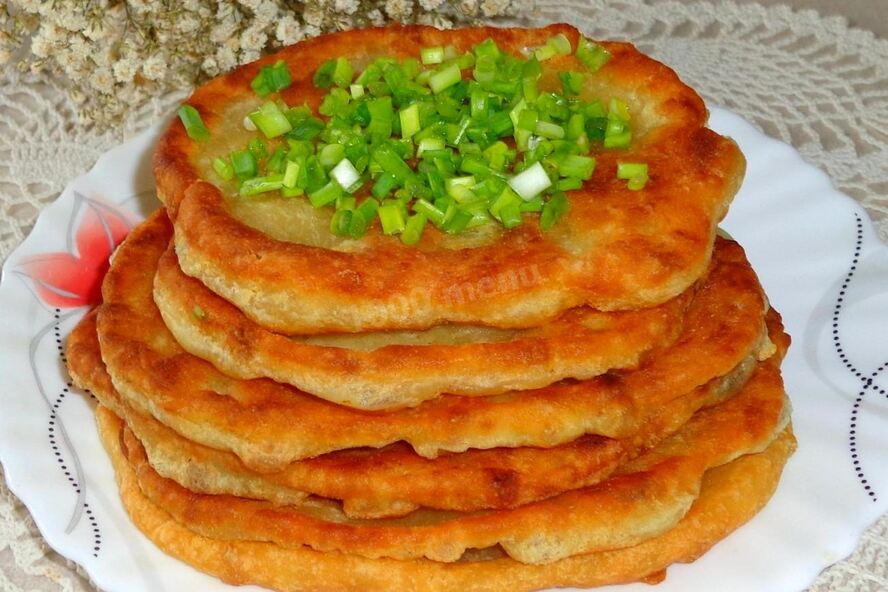 Рецепт лепешек на соде на сковороде