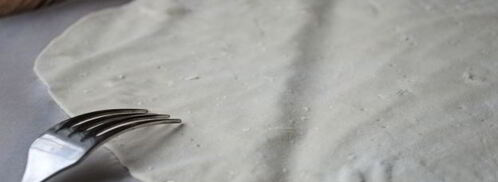 лепешки на воде и муке в духовке. Шаг 6