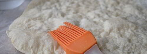 лепешки на воде и муке в духовке. Шаг 8