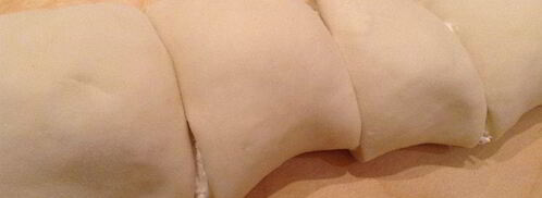 лепешки с брынзой. Шаг 7